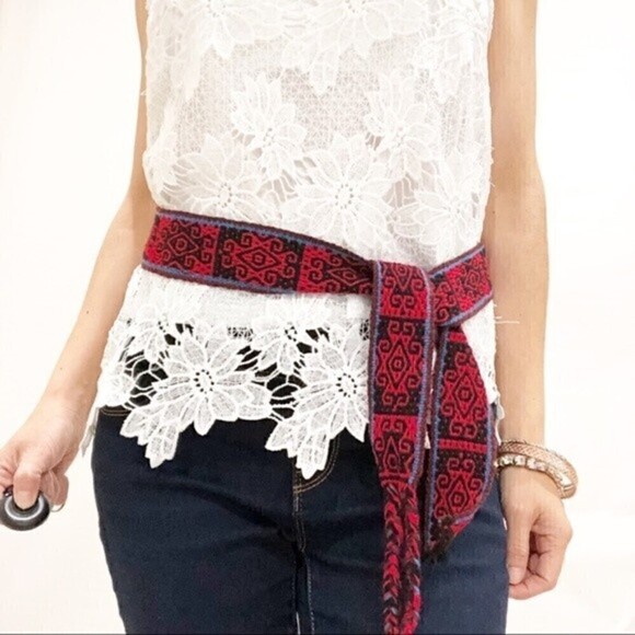 Handwoven Inca Design Belt OS‎ - Picture 1 of 7